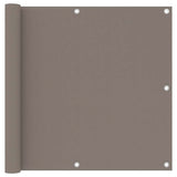 vidaXL Balkonscherm 75x300 cm oxford stof antraciet