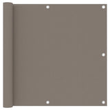 vidaXL Balkonscherm 75x300 cm oxford stof antraciet