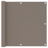 vidaXL Balkonscherm 75x300 cm oxford stof antraciet