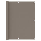 vidaXL Balkonscherm 75x300 cm oxford stof antraciet