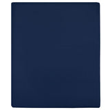 vidaXL Jersey Hoeslaken 90x200 cm katoen couleur antraciet