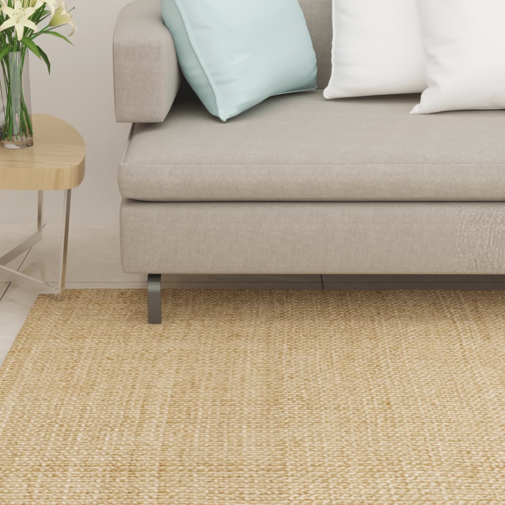 vidaXL Rug 66x100 cm Natural Sisal