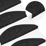 vidaXL Self-adhesive Stair Mats 15 pcs 56x17x3 cm beige