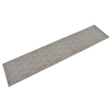 vidaXL Keukenmat wasbaar groenteprint 45x150 cm fluweel