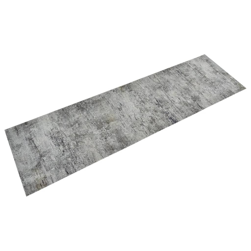 vidaXL Keukenmat wasbaar groenteprint 45x150 cm fluweel