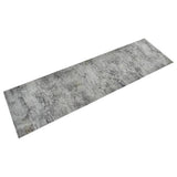 vidaXL Keukenmat wasbaar groenteprint 45x150 cm fluweel