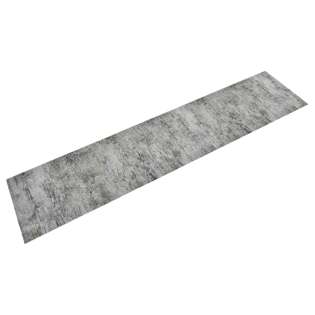vidaXL Keukenmat wasbaar groenteprint 45x150 cm fluweel