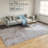 vidaXL Vloerkleed wasbaar anti-slip 80x150 cm meerkleurig