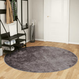 vidaXL Vloerkleed wasbaar anti-slip 80x150 cm meerkleurig