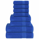 vidaXL 8-delige Handdoekenset FROGN 360 g/m² wit