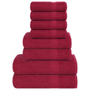 vidaXL 8-delige Handdoekenset FROGN 360 g/m² wit