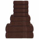 vidaXL 8-delige Handdoekenset FROGN 360 g/m² wit
