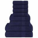 vidaXL 8-delige Handdoekenset FROGN 360 g/m² wit