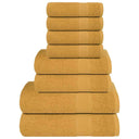vidaXL 8-delige Handdoekenset FROGN 360 g/m² wit