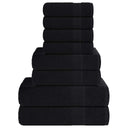 vidaXL 8-delige Handdoekenset FROGN 360 g/m² wit