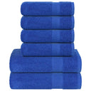 vidaXL 6-delige Handdoekenset FROGN 360 g/m² wit