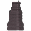 vidaXL 12-delige Handdoekenset FROGN 360 g/m² wit