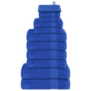 vidaXL 12-delige Handdoekenset FROGN 360 g/m² wit