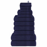 vidaXL 12-Piece Towel Set FROGN 360 gsm White