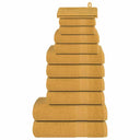 vidaXL 12-delige Handdoekenset FROGN 360 g/m² wit