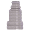 vidaXL 12-delige Handdoekenset FROGN 360 g/m² wit