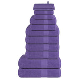 vidaXL 12-Piece Towel Set FROGN 360 gsm White