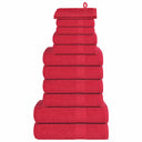 vidaXL 12-delige Handdoekenset FROGN 360 g/m² wit