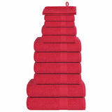 vidaXL 12-Piece Towel Set FROGN 360 gsm White