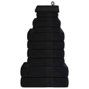 vidaXL 12-delige Handdoekenset FROGN 360 g/m² wit