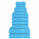 vidaXL 12-delige Handdoekenset FROGN 360 g/m² wit