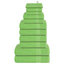 vidaXL 12-delige Handdoekenset FROGN 360 g/m² wit