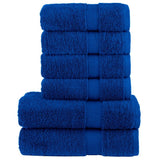 vidaXL 6-piece Towel Set SOLUND 600 gsm white