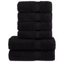 vidaXL 6-delige Handdoekenset SOLUND 600 g/m² wit