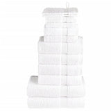 vidaXL 12-Piece Towel Set SOLUND 600 gsm white
