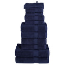 vidaXL 12-delige Handdoekenset SOLUND 600 g/m² wit