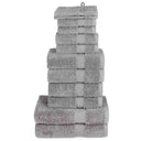 vidaXL 12-delige Handdoekenset SOLUND 600 g/m² wit