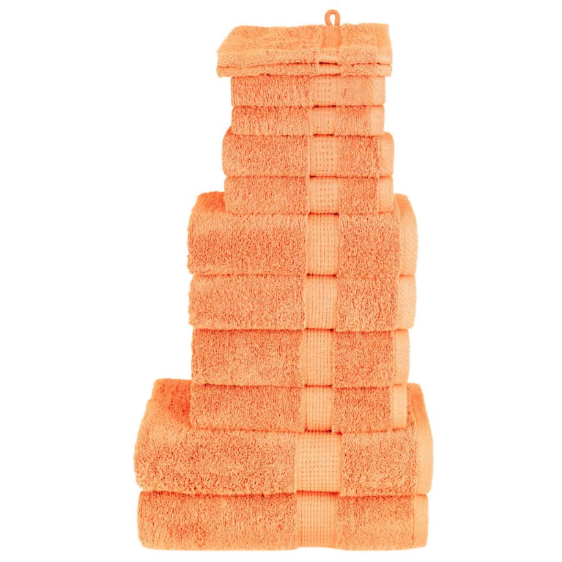 vidaXL 12-Piece Towel Set SOLUND 600 gsm white