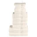 vidaXL 12-delige Handdoekenset SOLUND 600 g/m² wit