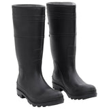 vidaXL Rain boots size 38 PVC black