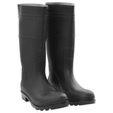 vidaXL Rain boots size 38 PVC black