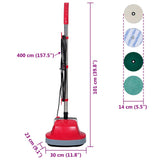 5-in-1 Dual-head Floor Scrubber & Polisher