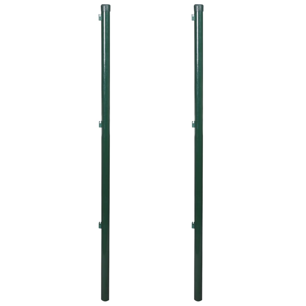 vidaXL Schuttingpalen 2 st 115 cm