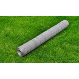 vidaXL Chicken Wire 25x0.5 m with PVC Coating Green