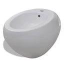 Keramieken wandbidet wit