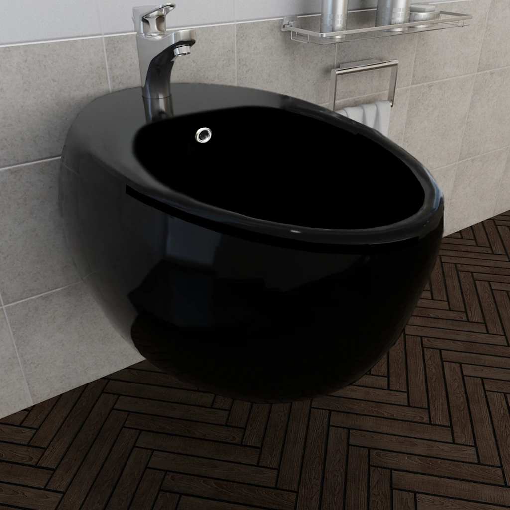 Keramieken wandbidet wit