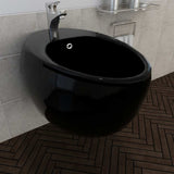 Keramieken wandbidet wit