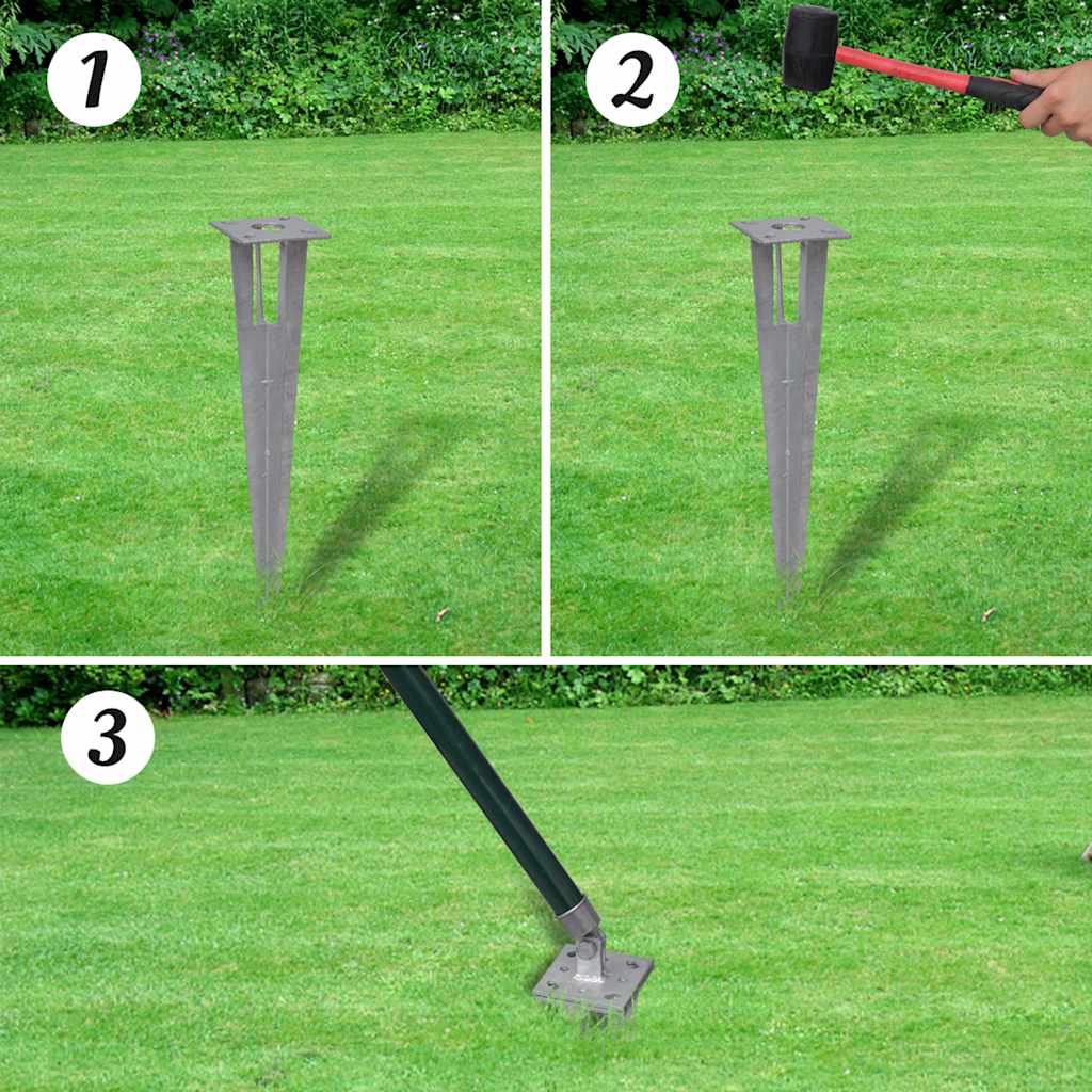 vidaXL Chain Link Fence with Posts 15x1.5 m Galvanized Steel