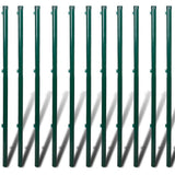 vidaXL Chain Link Fence with Posts 15x1.5 m Galvanized Steel