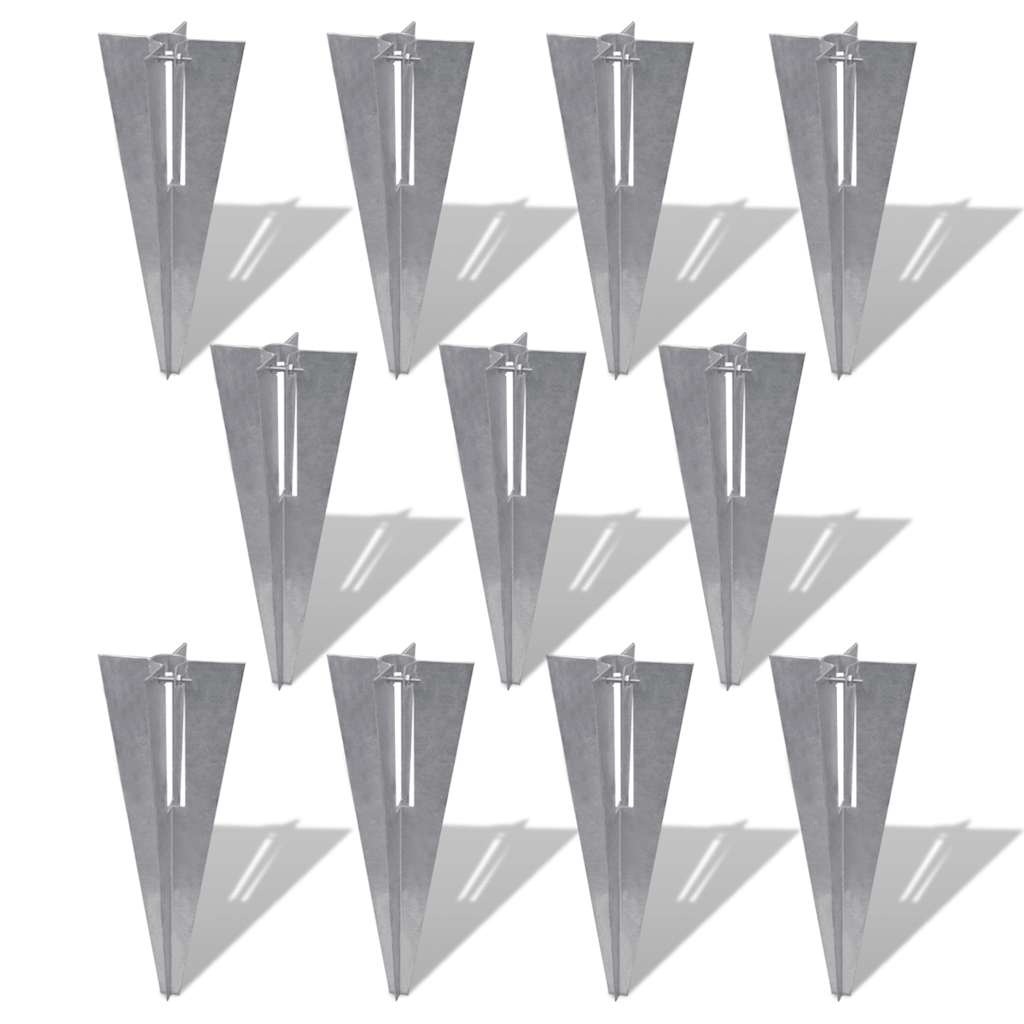 vidaXL Chain Link Fence with Posts 15x1.5 m Galvanized Steel
