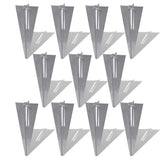 vidaXL Chain Link Fence with Posts 15x1.5 m Galvanized Steel